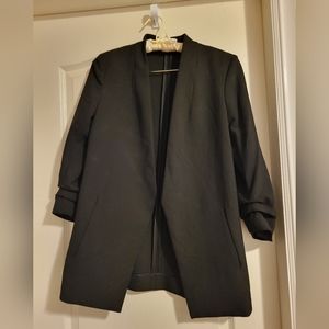 Black Babaton Power Hip blazer size 4